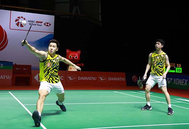 Kalahkan Malaysia, Marcus/Kevin Tembus Final Indonesia Masters 2021