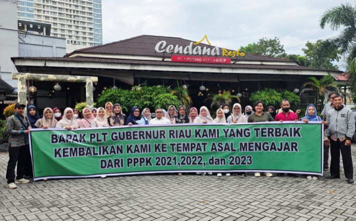 Ketua ASN PPPK Guru, Ekowi mengapresiasi komitmen Plt Gubernur Riau SF Hariyanto soal relokasi PPPK Riau (foto/ist)