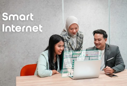 Indosat Smart Internet hasil kolaborasi dengan Cisco.(foto: istimewa)