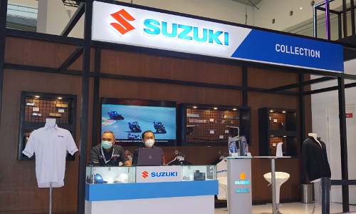 Booth Suzuki di GIIAS 2022.(foto: istimewa)