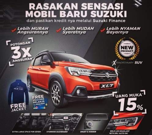 Suzuki Luncurkan XL7 di Mal Ska. Ini Tiga Keunggulan Utamanya