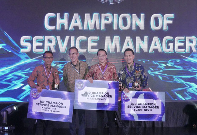 Suzuki Tingkatkan Kualitas Layanan Dealer Melalui Suzuki Victorious Contest