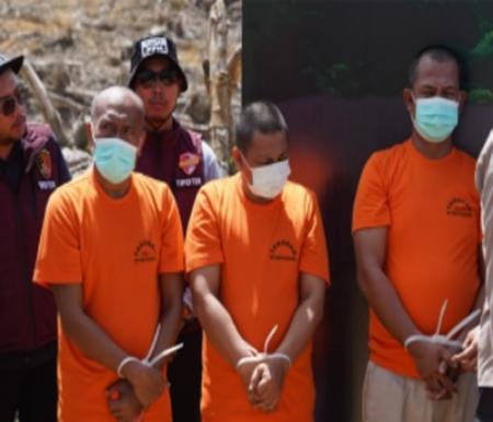 Polda Riau Tangkap 4 Perambah Hutan Lindung Kampar, Modus Dokumen Hibah