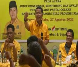 Sekretaris DPD I Golkar Riau, Indra Gunawan Eet.(foto: int)