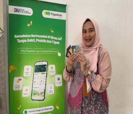 Bazar Pegadaian di Living World Pekanbaru, Emas Bisa Dicicil dan Dipantau Lewat Aplikasi