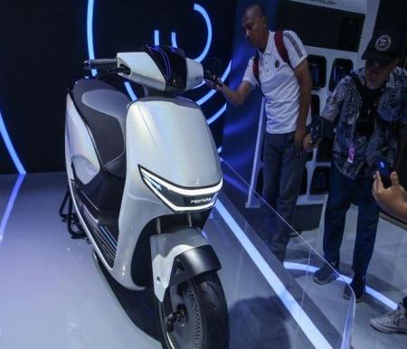 Motor listrik concept terbaru dari Honda.(foto: detik.com)