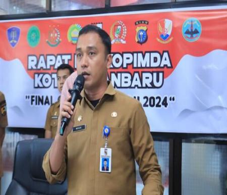 Kepala Bagian Protokol Sekretariat Daerah Kota Pekanbaru, Reza Aulia Putra. (Foto: Pekanbaru.go.id)