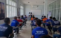 Warga binaan Rohil kembali belajar di kelas.(foto: afrizal/halloriau.com)