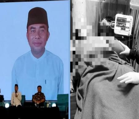 Baznas Riau menjamin pendidikan anak-anak Ketua Baznas Inhil, Yunus Hasbi hingga selesai (foto/ayendra)