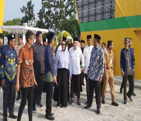 Mendag, Zulkifli Hasan bungkam soal kenaikan HET MinyaKita di Riau (foto/tribunpku)