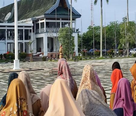 Sekda Kabupaten Siak Arfan Usman ingatkan ASN menjaga netralitas (foto/diana)