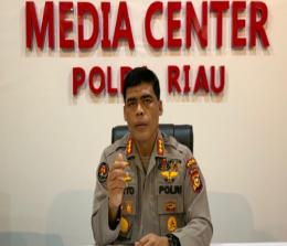 Kabid Humas Polda Riau, Kombes Pol Sunarto.(foto: istimewa)
