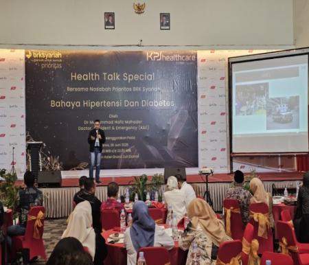 BRK Syariah dan KPJ Malaysia Gelar Health Talk Spesial Bahas Bahaya Hipertensi dan Diabetes