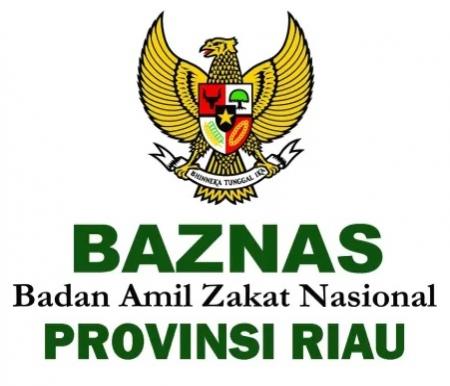 Logo BAZNAS Riau.
