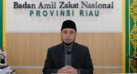 Ketua Baznas Provinsi Riau, H Masriadi Hasan.(foto: int)