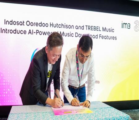 Indosat dan TREBEL Music hadirkan pengalaman Musik Berbasis AI untuk pelanggan IM3 dan Tri (foto/ist)