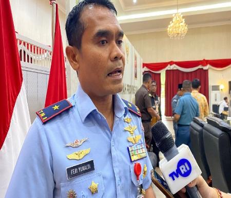 Danlanud Roesmin Nurjadin Pekanbaru, Marsma TNI Feri Yunaldi.(foto: sri/halloriau.com)