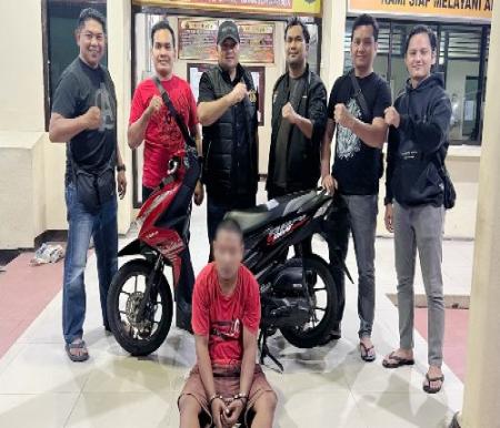 Polsek Bangko Ringkus Pelaku Pencurian Sepeda Motor
