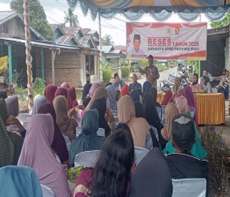 Reses di Rohil, Syafruddin Iput Sorot Masalah Banjir dan Rumah Layak Huni