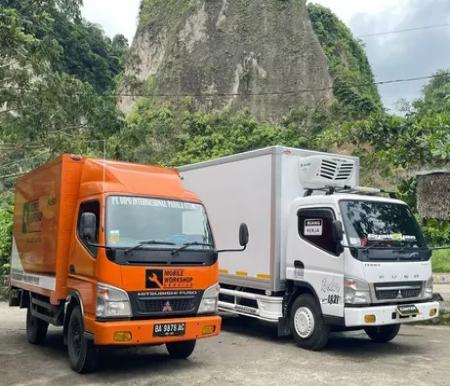 Produk kendaraan niaga Mitsubishi Fuso di Indonesia. (KTB).