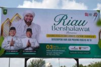 Riau Bershalawat bersama Habib Syech Hadir di Masjid Raya An-Nur.(foto: istimewa)