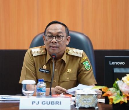 Pj Gubernur Riau Rahman Hadi.