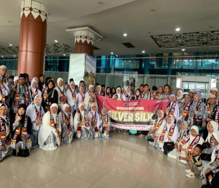 Silver Silk Tour & Travel berangkatkan 92 jemaah umrah periode kedua September (foto/Yuni)