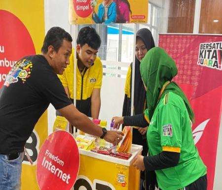 Indosat maksimalkan kualitas jaringan dukung PON XXI Aceh-Sumut 2024.(foto: istimewa)