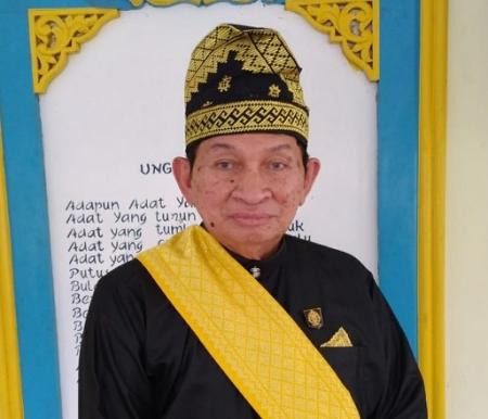 Ketua Umum Majelis Kerapatan Adat Lembaga Adat Melayu Riau (LAMR), Datuk Seri Raja Marjohan Yusuf.