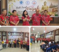 Sambut Waisak 2570 BE, PSMTI Riau gelar bakti sosial penuh kebersamaan (foto/ist)