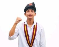 Ketua Komisariat Hima Persis PNP PSDKU Pelalawan, Muhammad Farma Chaniago (foto/Andy)