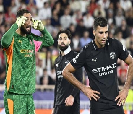 Liga Champions Matchday 2: Gol Telat Warnai Hasil Imbang Monaco vs Man City