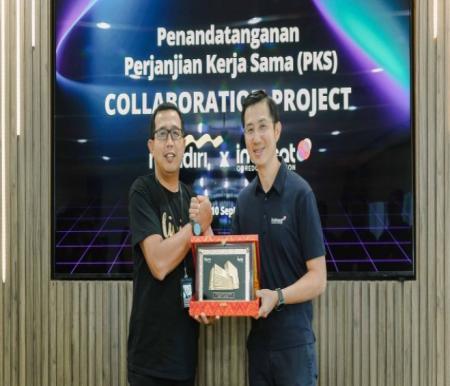 Indosat dan Bank Mandiri Perkuat UKM Sumatra Lewat Akses Digital dan Pembiayaan Inklusif