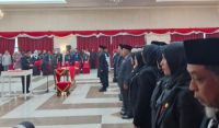 Plt Gubri, SF Hariyanto melantik 315 pejabat dan kepala sekolah (foto/fitri)