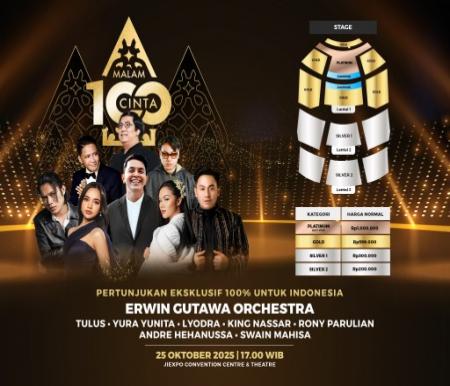 Smartfren Malam 100 Cinta Kembali Hadir: Festival Musik, Seni dan Budaya Indonesia