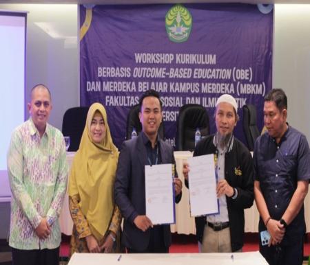 Traveliv resmi menjalin kerja sama strategis dengan Universitas Riau (foto/ist)