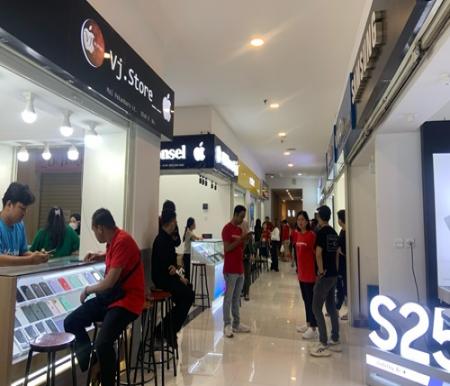 New Gadjet Centre Mall Pekanbaru Pindah ke Lantai Dasar, Pengunjung Makin Mudah Berbelanja