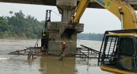 Pondasi Pilar Jembatan Ujung Batu Menggantung, Pemprov Riau Gelontorkan Rp2,9 Miliar