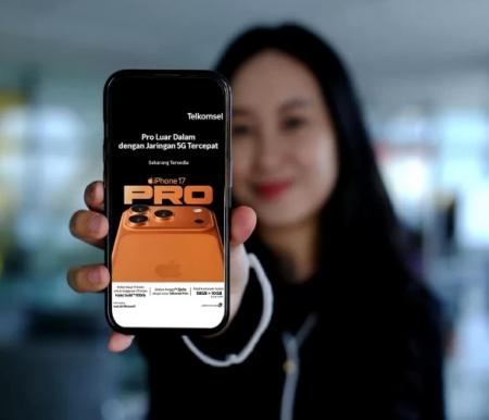 Telkomsel Buka Pre-Order iPhone 17, Tawarkan Bundling 68 GB/Bulan Cuma Rp777 Ribu