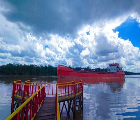 Wisata Pulau Semut destinasi baru favorit di Rumbai Timur, Pekanbaru (foto/Magang2)