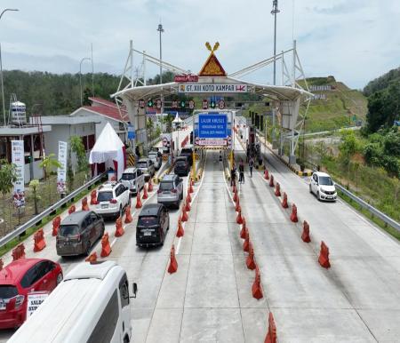 Diskon Tarif Tol Pekanbaru–Padang 20% Sambut Libur Sekolah dan Tahun Baru Islam