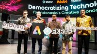 Kemenekraf, Indosat, dan Adobe dorong ekonomi kreatif di Indonesia (foto/ist)