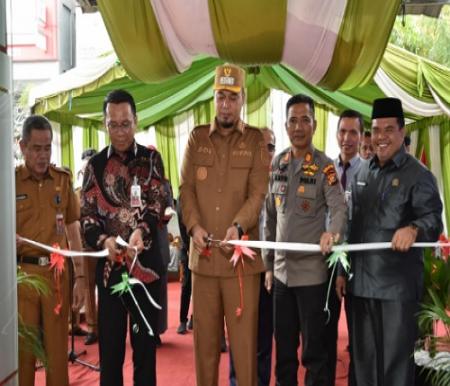 Layanan Ditingkatkan, BRK Syariah Resmikan Kantor Kedai Baru di Pasar Rengat Inhu