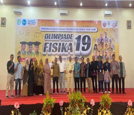 Olimpiade Fisika ke-19 se-Sumatera resmi ditutup (foto/ist)