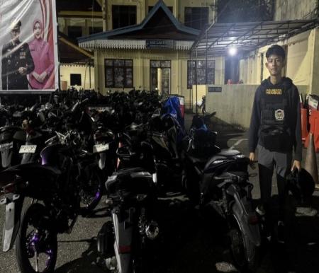 Ganggu Warga dan Berbahaya, 12 Motor Balap Liar Diamankan Polisi