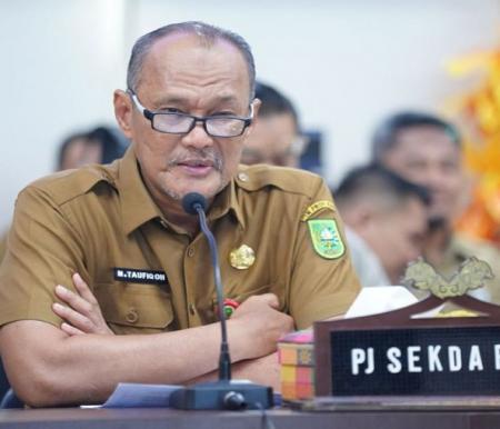 Penjabat (Pj) Sekdaprov Riau Taufiq OH.