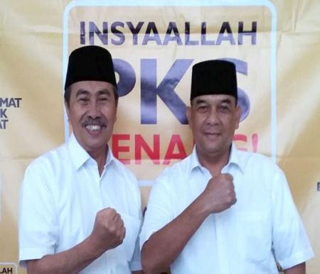 Syamsuar dan Edy Natar. Foto Int