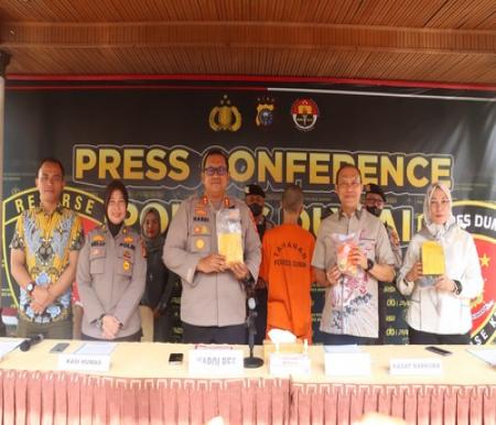 Bertuliskan 99 Durien, Polres Dumai Polres Dumai Gagalkan Peredaran 1 Kg Sabu di Pelabuhan Roro
