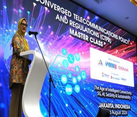 Presiden Direktur & CEO XL Axiata, Dian Siswarini saat membuka acara CTPR, Senin (12/8/2024).(foto: istimewa)