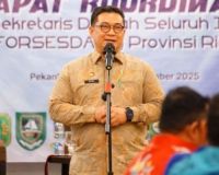 Sekda Riau, Syahrial Abdi.